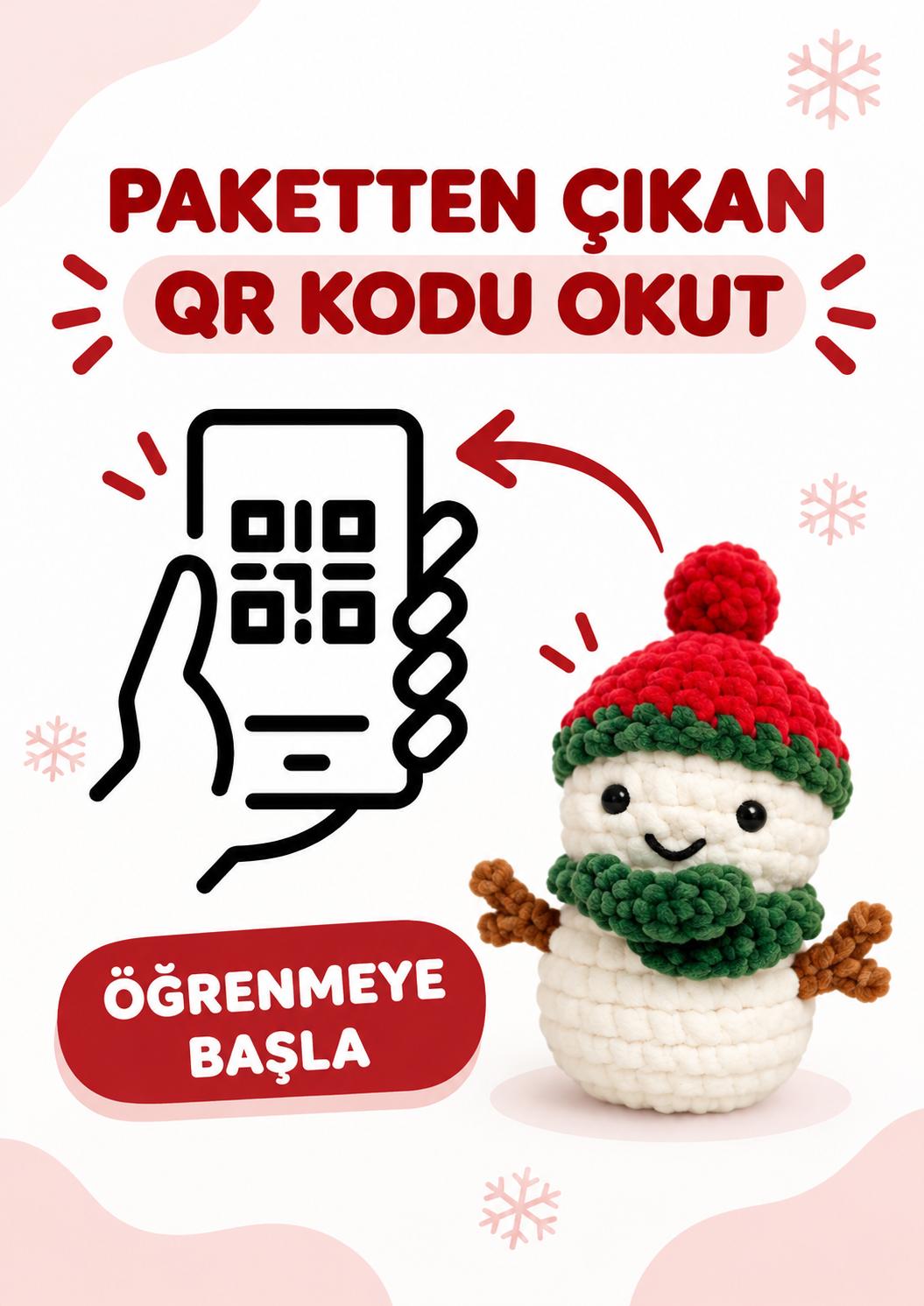 Amigurumi Kardanadam Örgü Kiti