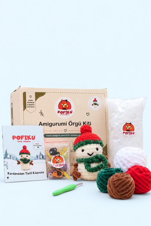 Amigurumi Kardanadam Örgü Kiti
