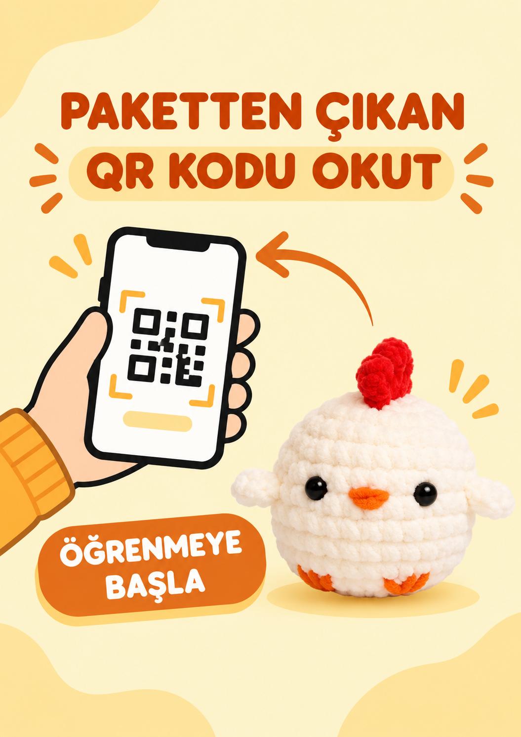 Amigurumi Tavuk Örgü Kiti