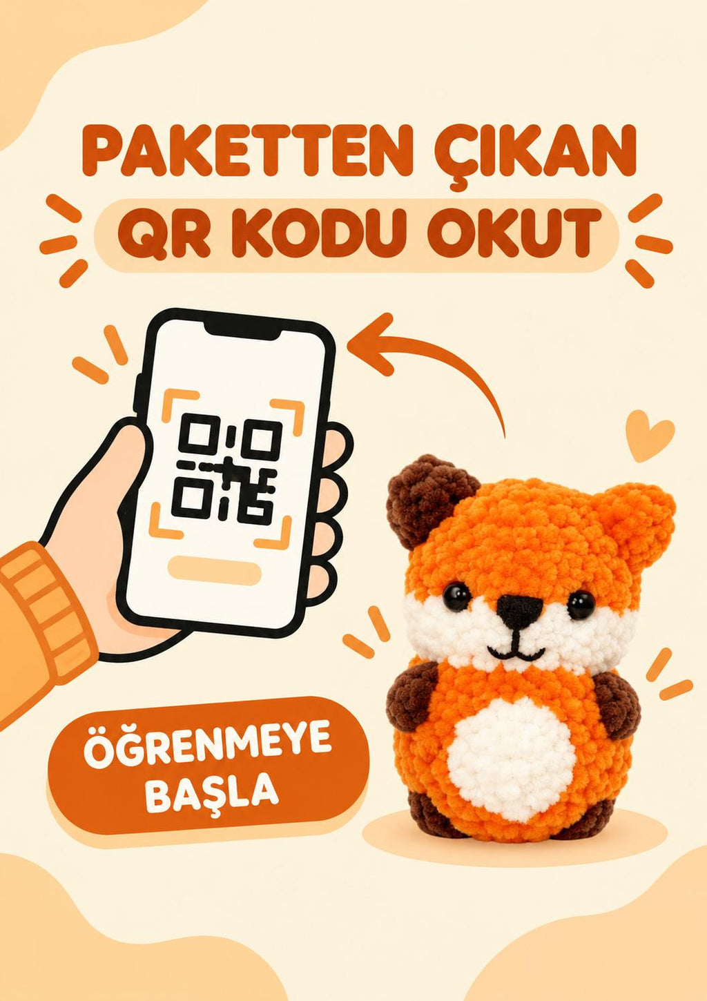 Amigurumi Pofiku Örgü Kiti